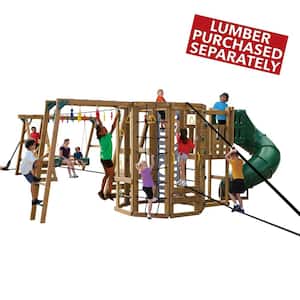 PlayStar's Ninja Power Tower Gold Playset KT 50061 is the ultimate adventure playground for the whole family!