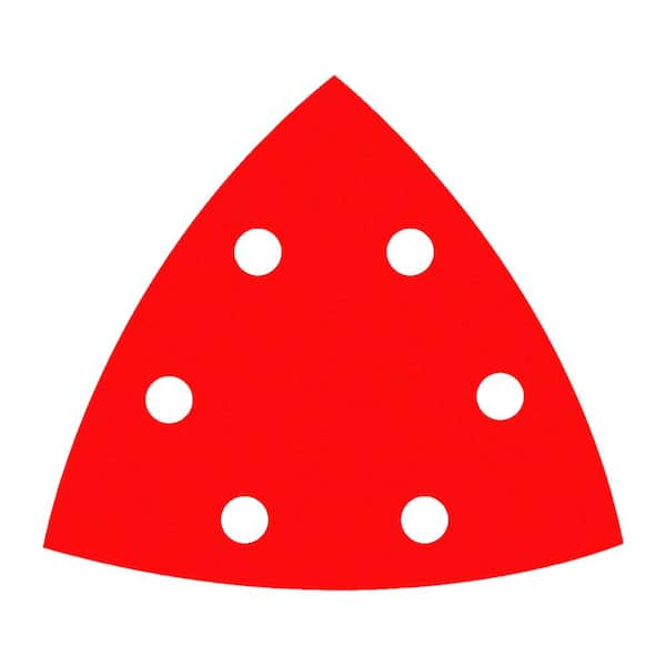 3-3/4 in. 220-Grit Oscillating Triangular Detail Sanding Sheets