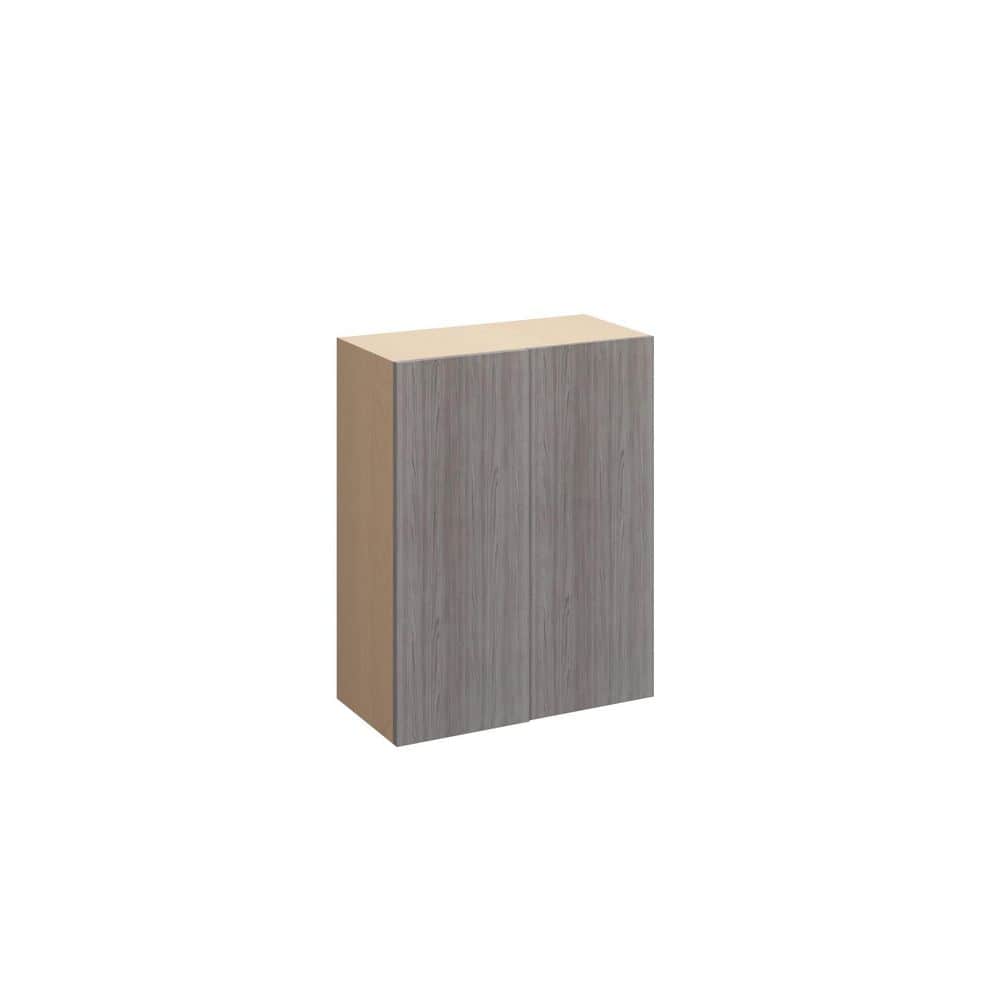 Saratoga Slab 24 in. W x 30 in. H x 12 in. D in Greywood Plywood Assembled 
