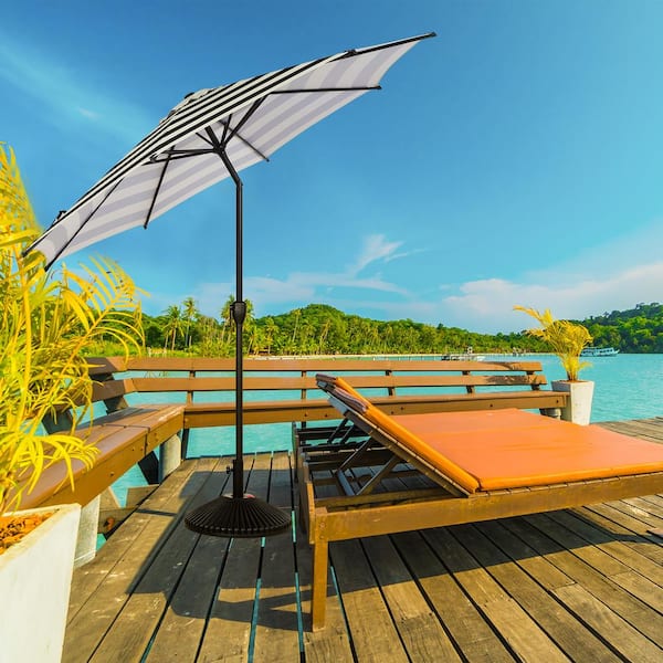 abba patio outdoor 9-foot market table umbrella Lyon making it a great choice for outdoor activities Abba Patio 9FT Outdoor Market