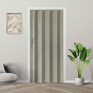 Saturn 36 in. x 80 in. Tuscany PVC Accordion Door with Hardware