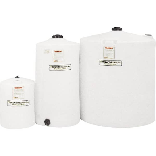 200 Gal. Plastic Vertical Dome Top Tank