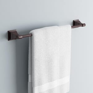 Leonard Collection 24 in. Towel Bar in Oil Rubbed Bronze