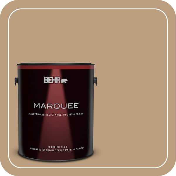 1 gal. #PPH-11 Cardboard Color Flat Exterior Paint & Primer