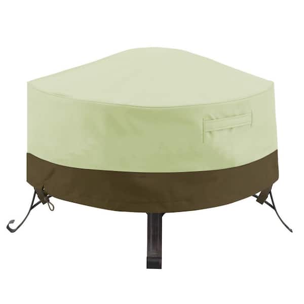 Shatex 50 in. Beige Durable Weather-Resistant Fire Pit Cover