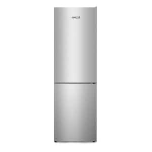 11.5 cu. ft. Bottom Freezer Refrigerator in Real Stainless with Wine Rack