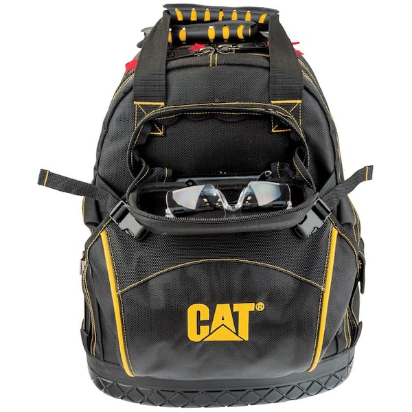 Reisbureau piloot Activeren CAT 18 in. 31-Pocket Pro Tool Backpack in Black 980197N - The Home Depot