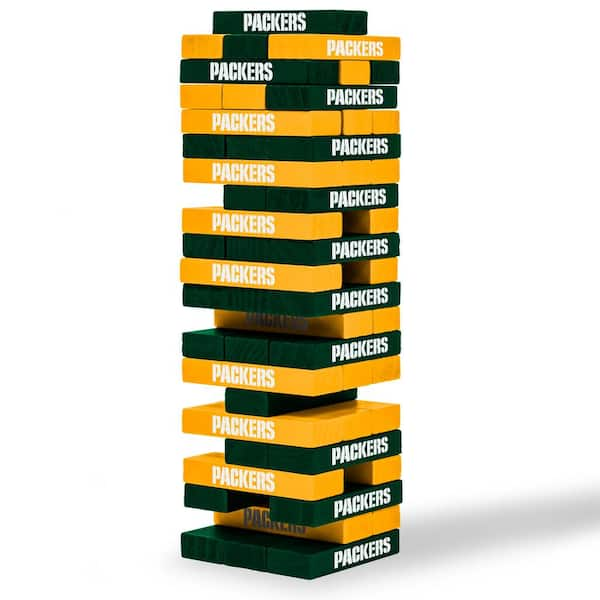 Wild Sports Green Bay Packers 9 in. Table Top Stackers Game 1