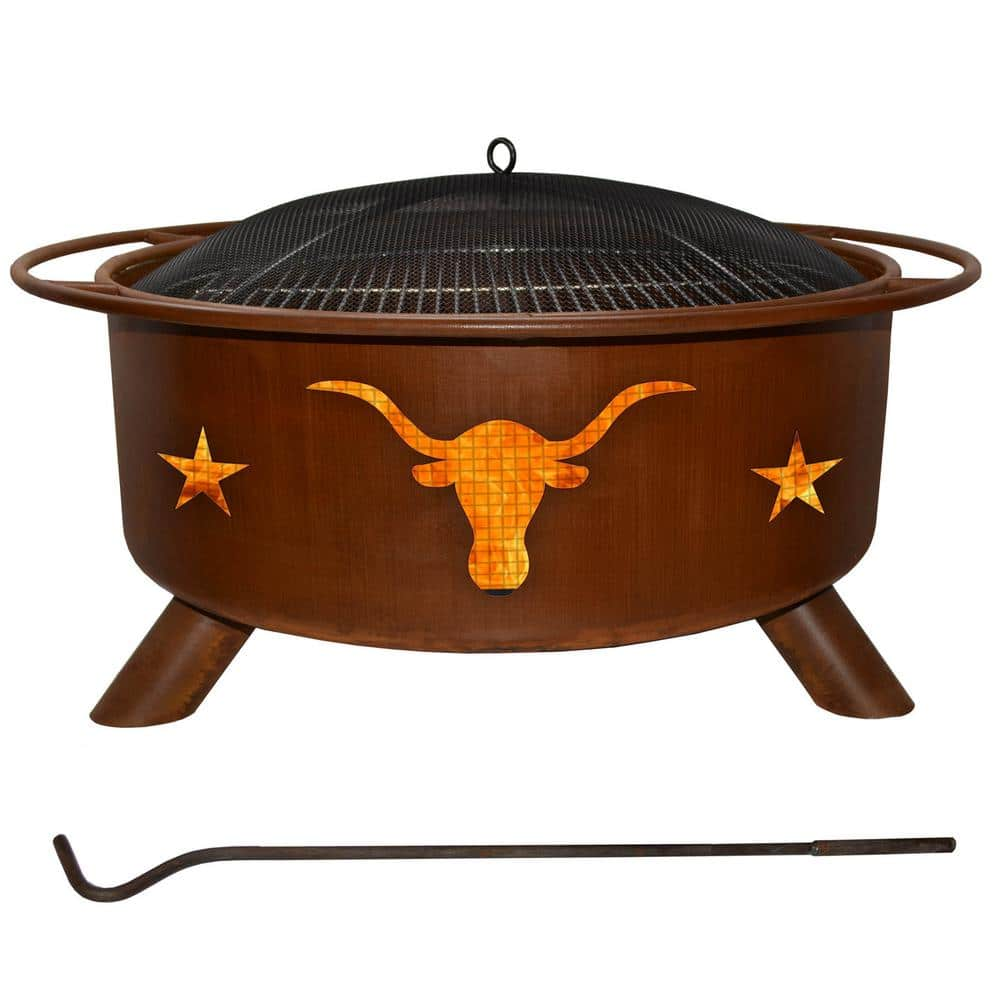 224 Steak Cooker, Steel Fire Pits Texas