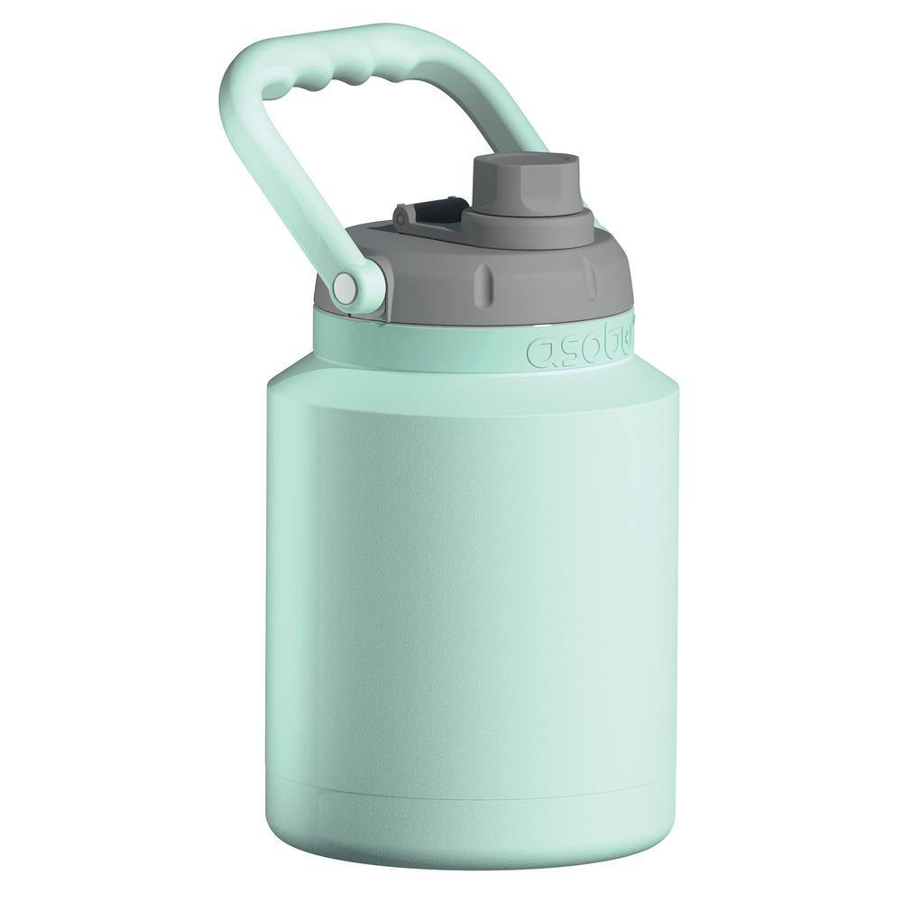 ASOBU 33 oz. Mint Stainless Steel Insulated Mini Jug Water Bottle NA ...