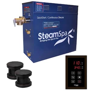 Oasis 12kW QuickStart Steam Bath Generator Package in Polished Oil Rubbed Bronze