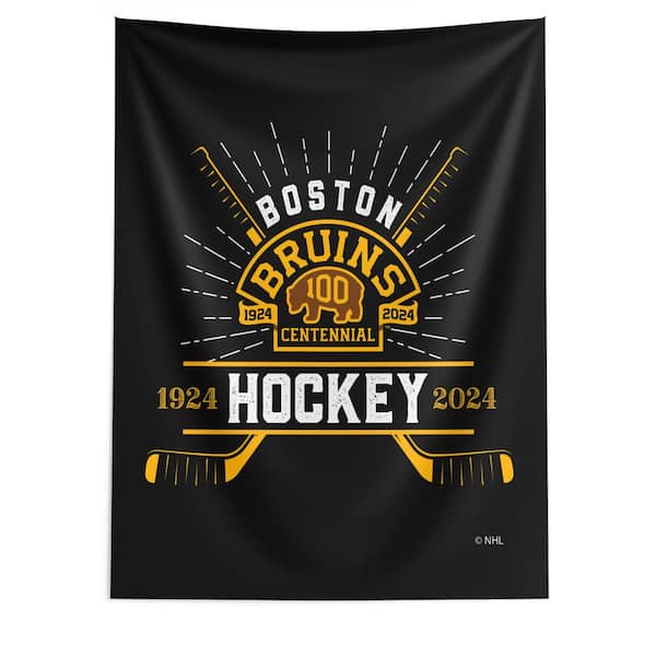 THE NORTHWEST GROUP 100th Anni Fanatic Bruins Printed Wall Hanging