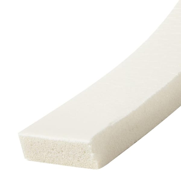 Frost King 1 in. x 1/4 in. x 10 ft. White EZSuperSeal No Mistake  Weatherstrip Tape GS110 - The Home Depot