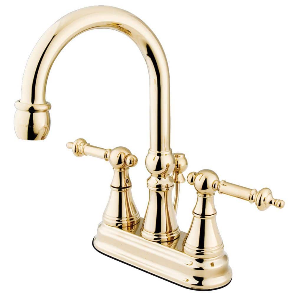 Kingston Brass Templeton 4 in. Centerset 2Handle Bathroom Faucet with