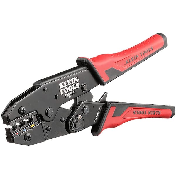 Klein Tools Ratcheting Crimper 10 22 AWG Insulated Terminals 3005CR