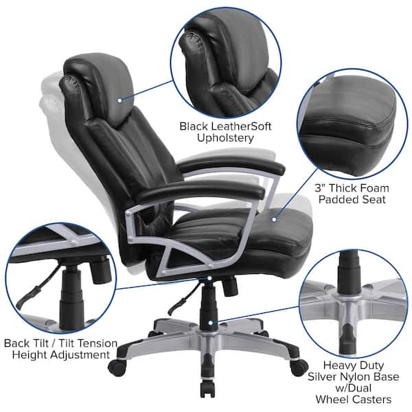 VANBOW Big and Tall Office Chair 500lb for Heavy People with