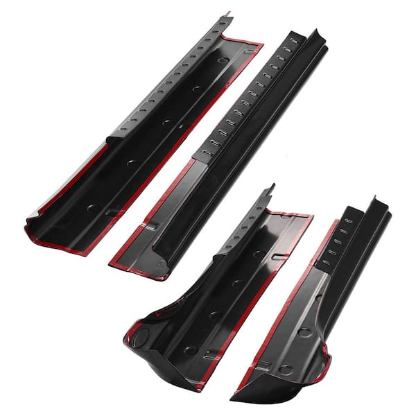 VEVOR Rocker Panel Guard, 4-Piece Set Compatible with 2014-2018