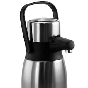  Soopot 102oz Airpot Coffee Dispenser With Pump Coffee Carafe  for Keeping Hot Or Cold Airpot Coffee Thermal Insulated Stainless Steel  Thermos Hot Beverage Dispenser for Cold Hot Water,Party Drinks: Home 