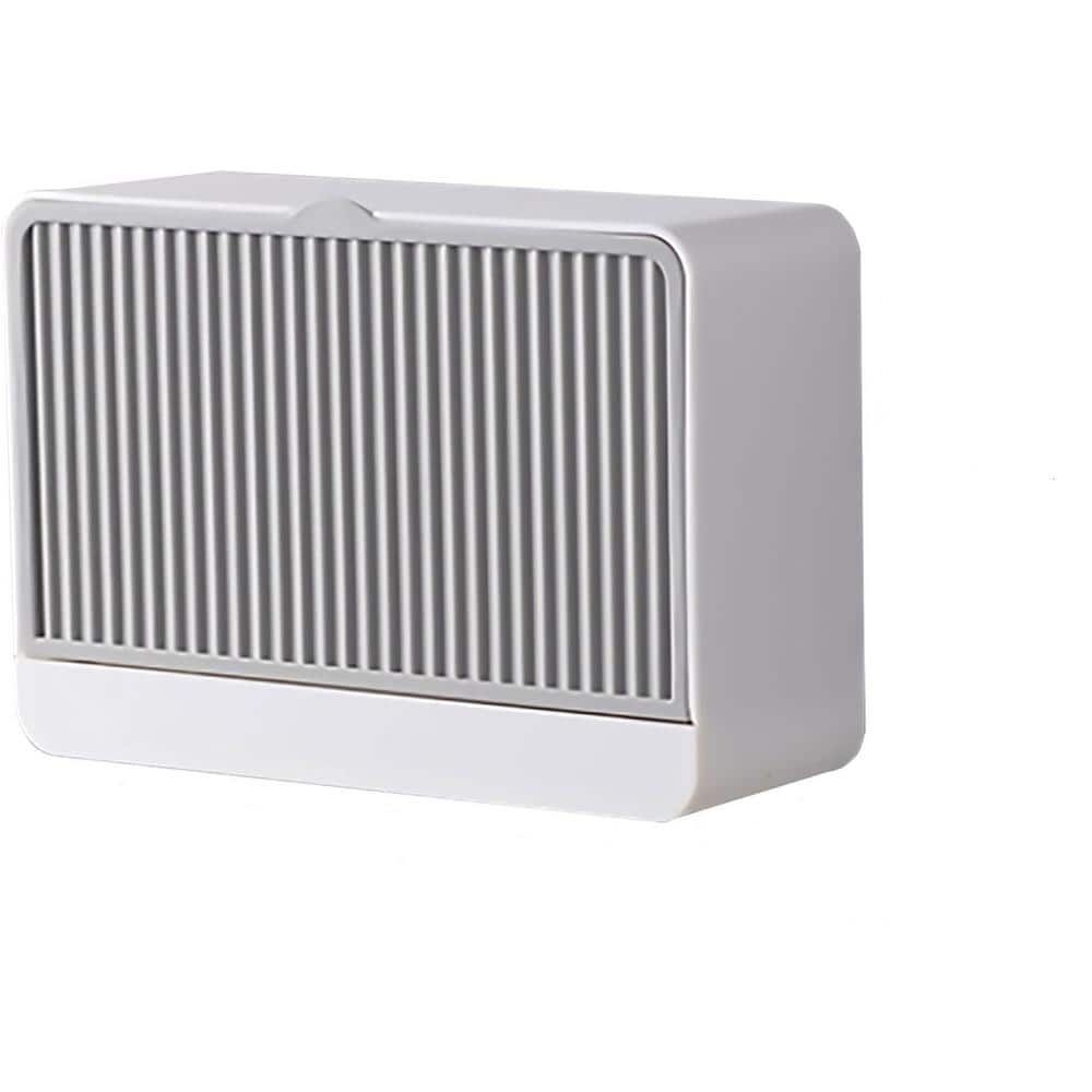 Wall Gray Soap Holder for Bathroom Bar Soap Holder with Adhesive Pad