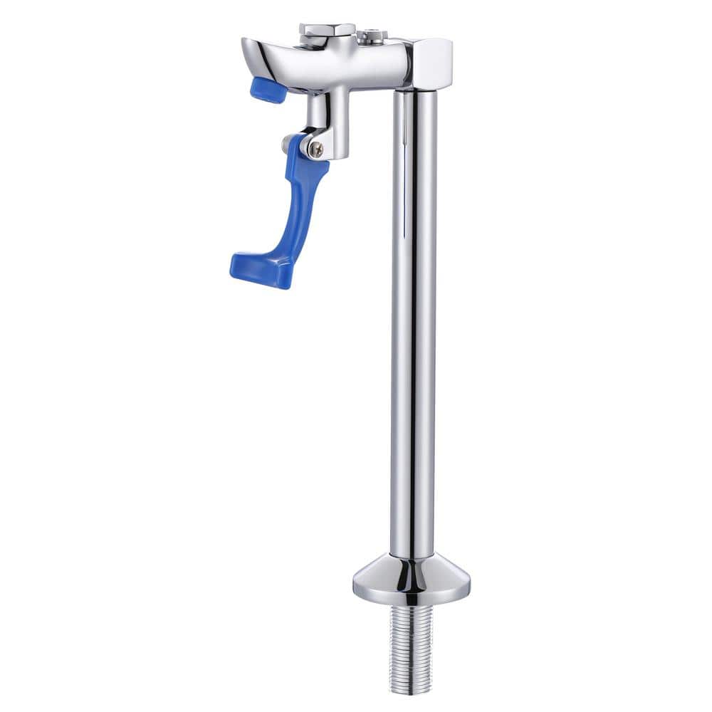 Commercial Deck Mounted Glass Filler Faucet, 9 in. High-Arc Glass Filling Water Station in Polished Chrome price history on PriceWatchPro