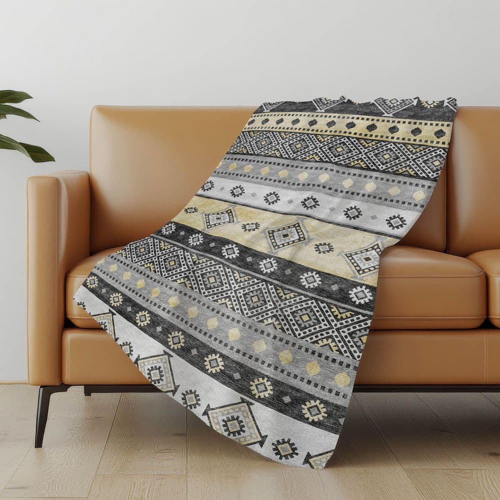 Premium Machine Washable ASB118 Gray 50 in. x 70 in. Sherpa Throw Blanket price history on PriceWatchPro