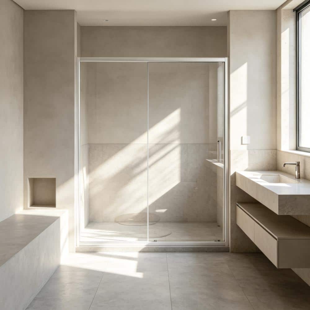 "60 in. W x 72 in. H Sliding Framed Shower Doors in Chrome with 1/5"" CE Clear Tempered Glass" price history on PriceWatchPro