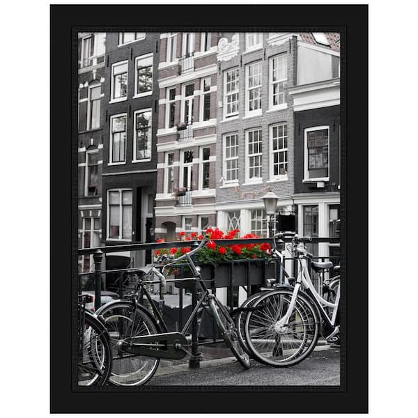 Amanti Art Avon Black Picture Frame Opening Size 18 x 24 in.
