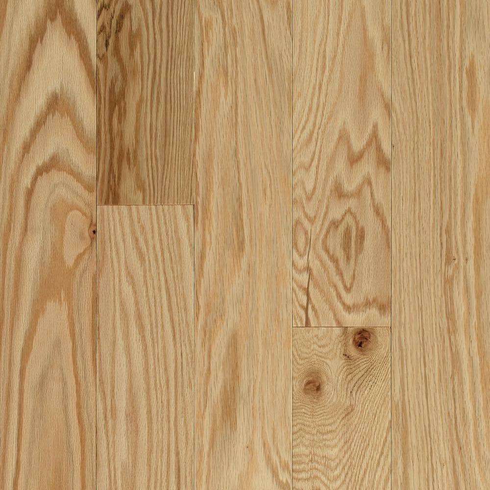 Take Home Sample - Turlington Natural Oak 3/8 in. T x 5 in W Click Lock Smo