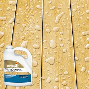 WaterGuard 1 gal. Harvest Gold Transparent Exterior Wood Stain and Sealer