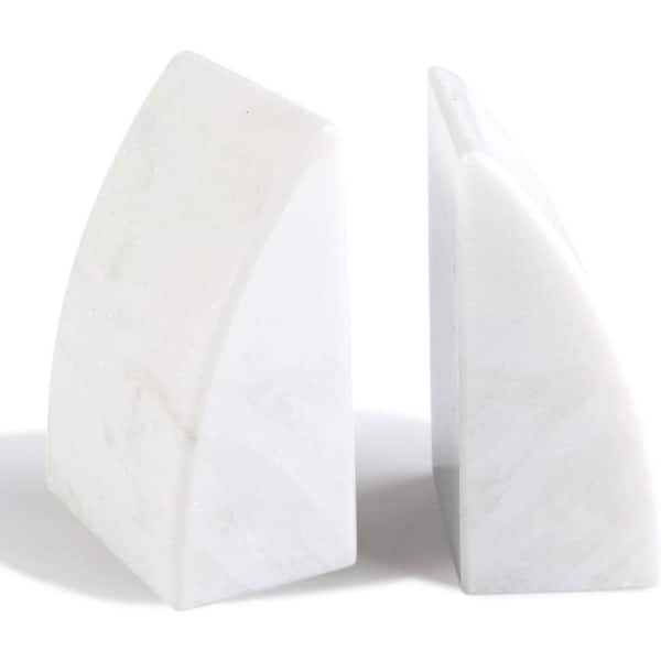 Unbranded Marble Bookends for Shelves
