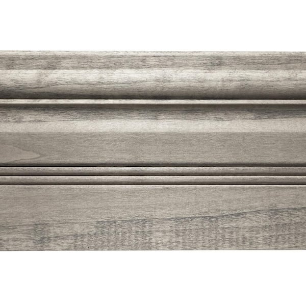 Ornamental Mouldings Rustic Ambrosia 17/32 in. x 5-1/2 in. x 96 in. Maple Wood Base MOULDING, Unfinished