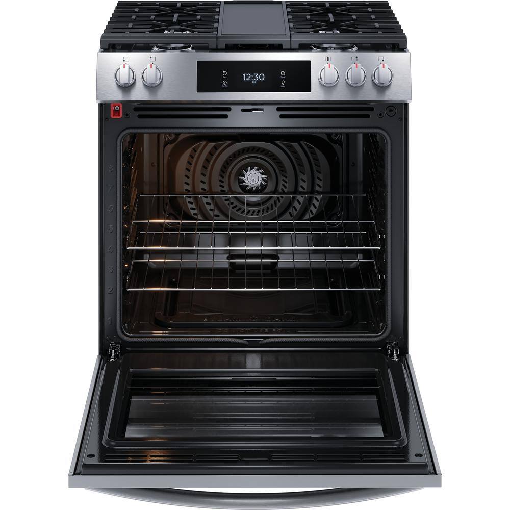 Frigidaire 30" Stainless Steel Gas Range with Convection