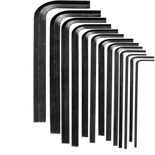 Eklind SAE Inch Sizes 0.050 in. to 3/8 in. L Series Hex-L Key Allen Wrench (13-Piece Set)
