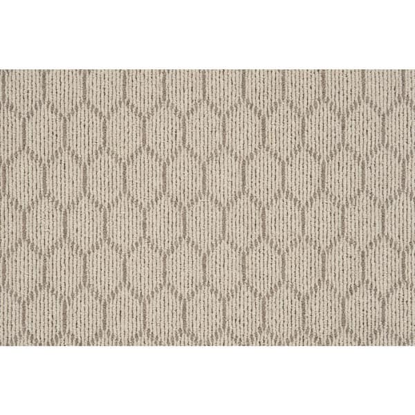 Natural Harmony Entanglement Desert/Bark Custom Rug with Pad