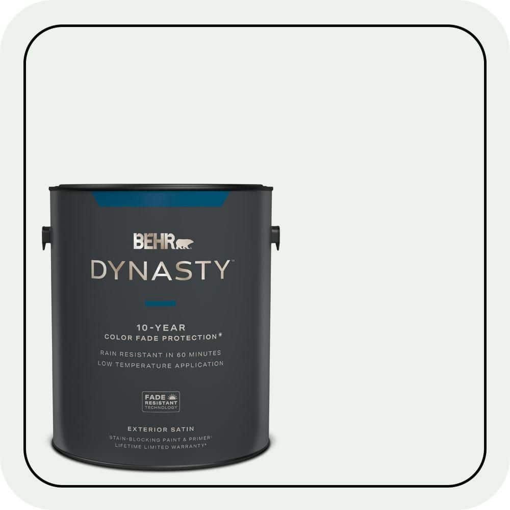 1 gal. #W-D-500 Cascade White Satin Enamel Exterior Stain-Blocking Paint & Primer price history on PriceWatchPro