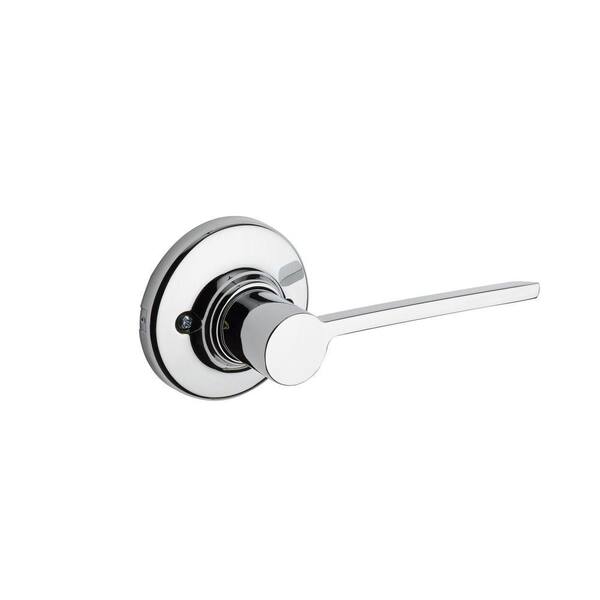 Kwikset Ladera Polished Chrome Right-Handed Dummy Door Lever