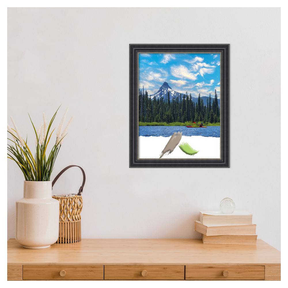 11x14 Classic Black Wood Wall Picture Frame