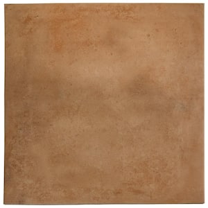 Terralis 18 in. x 18 in. Matte Terracotta Porcelain Large Format Wall and Floor Tile (10.9 sq. ft./case)-5 Pack