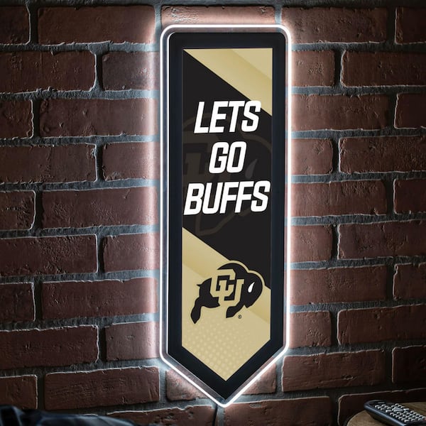 Evergreen University of Colorado Pennant 9 in. x 23 in. Plug-in LED Lighted Sign