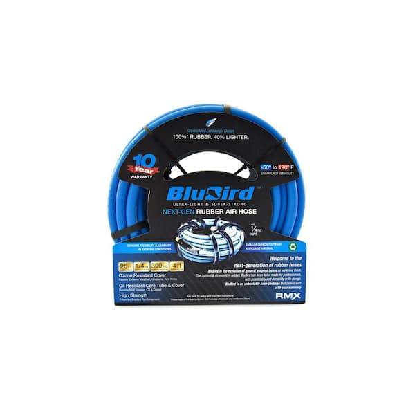 1/4 in. x 25 ft. Rubber Air Hose