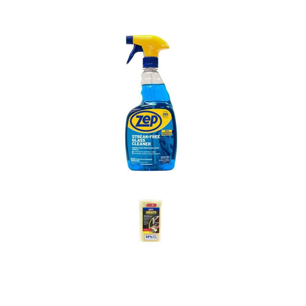 ZEP 32 oz. Streak-Free Glass Cleaner ZU112032 - The Home Depot
