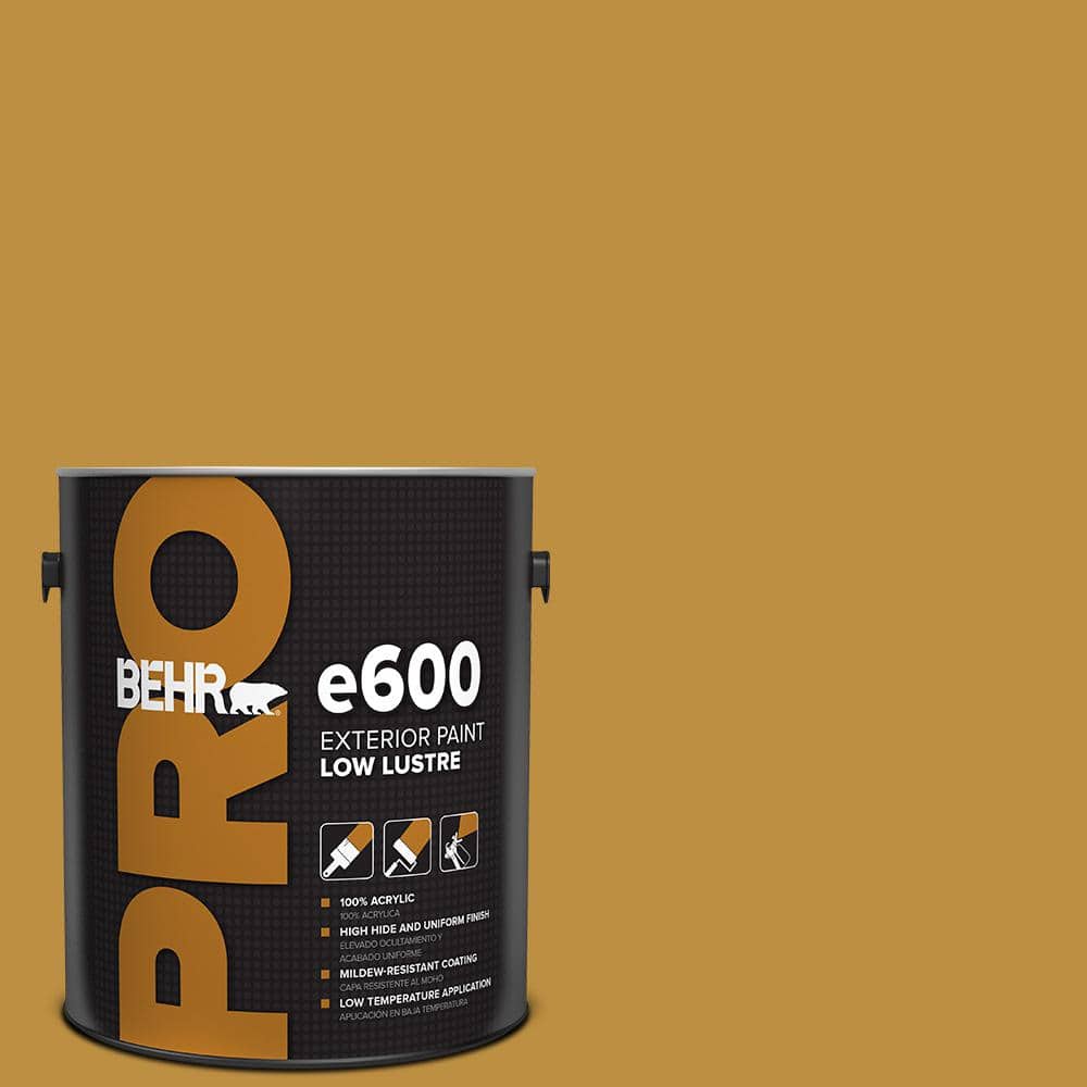 1 gal. #340D-6 Fervent Brass Low Luster Exterior Paint price history on PriceWatchPro