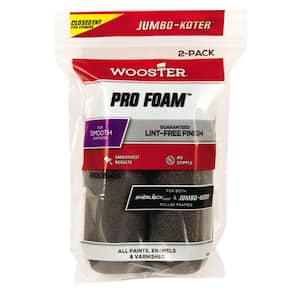4-1/2 in. Jumbo-Koter Pro Foam Rollers (2-Pack)