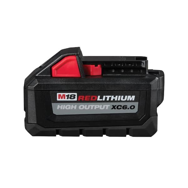 Milwaukee M18 18-Volt Lithium-Ion High Output Battery Pack 6.0Ah