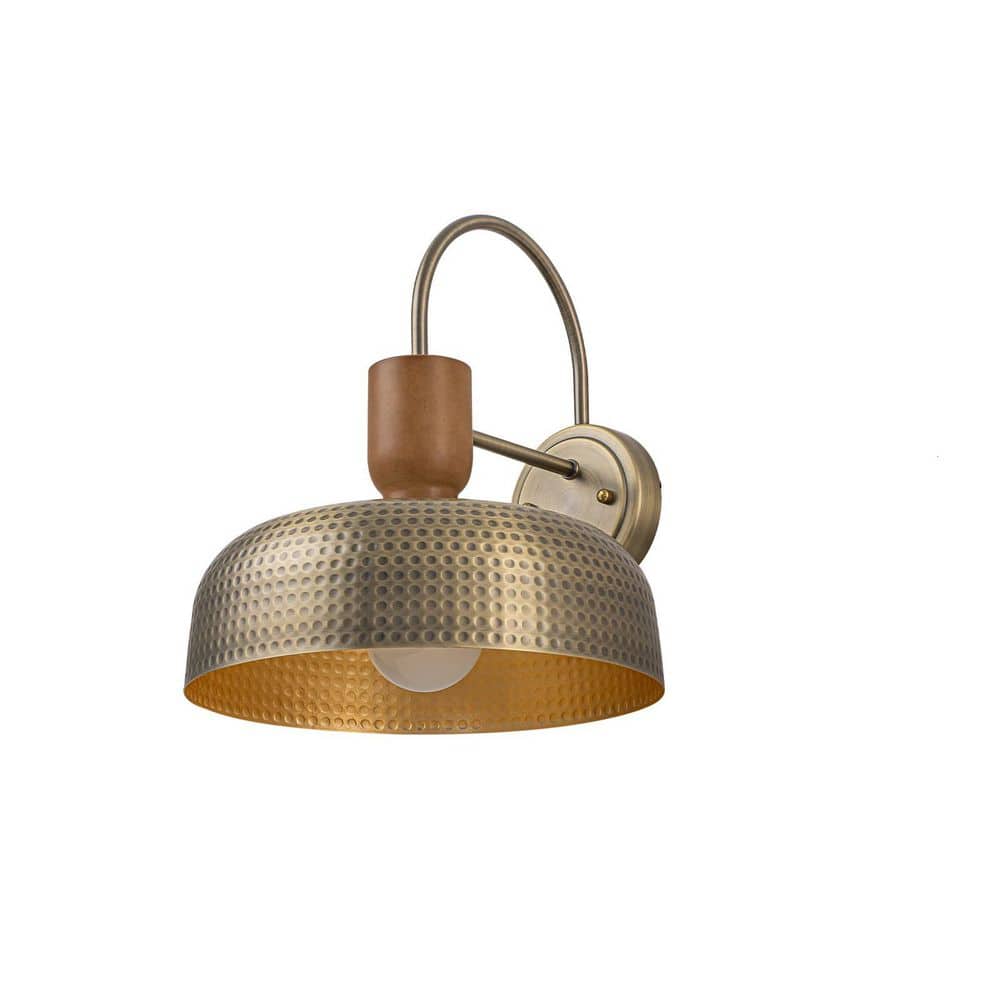 12.2 in. 1-Light Farmhouse Antique Bronze Gooseneck Barn Hammer Wall Sconce price history on PriceWatchPro