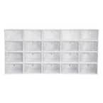 Plastic White Drop Front Foldable Shoe Organizer Storage Box, For Home  Usage at Rs 900/piece in New Delhi