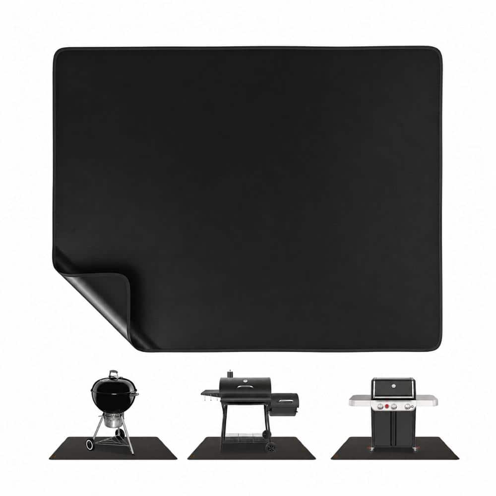 65 × 51 in. Under Grill Mat for Outdoor Grill Deck Protector, Heavy Duty Fireproof Waterproof BBQ Grill Mat for Fire Pit price history on PriceWatchPro