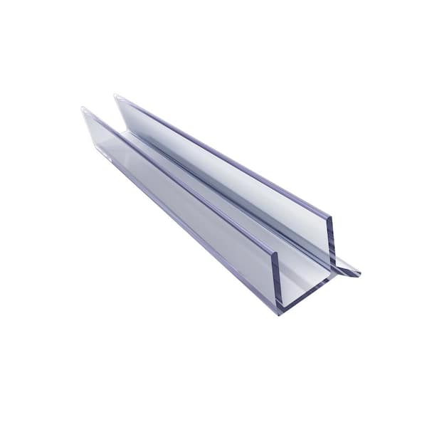 DreamLine 76 in. L Clear Vinyl Seal for 3/8 in. Glass Shower Door