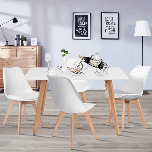 home depot white dining chairs