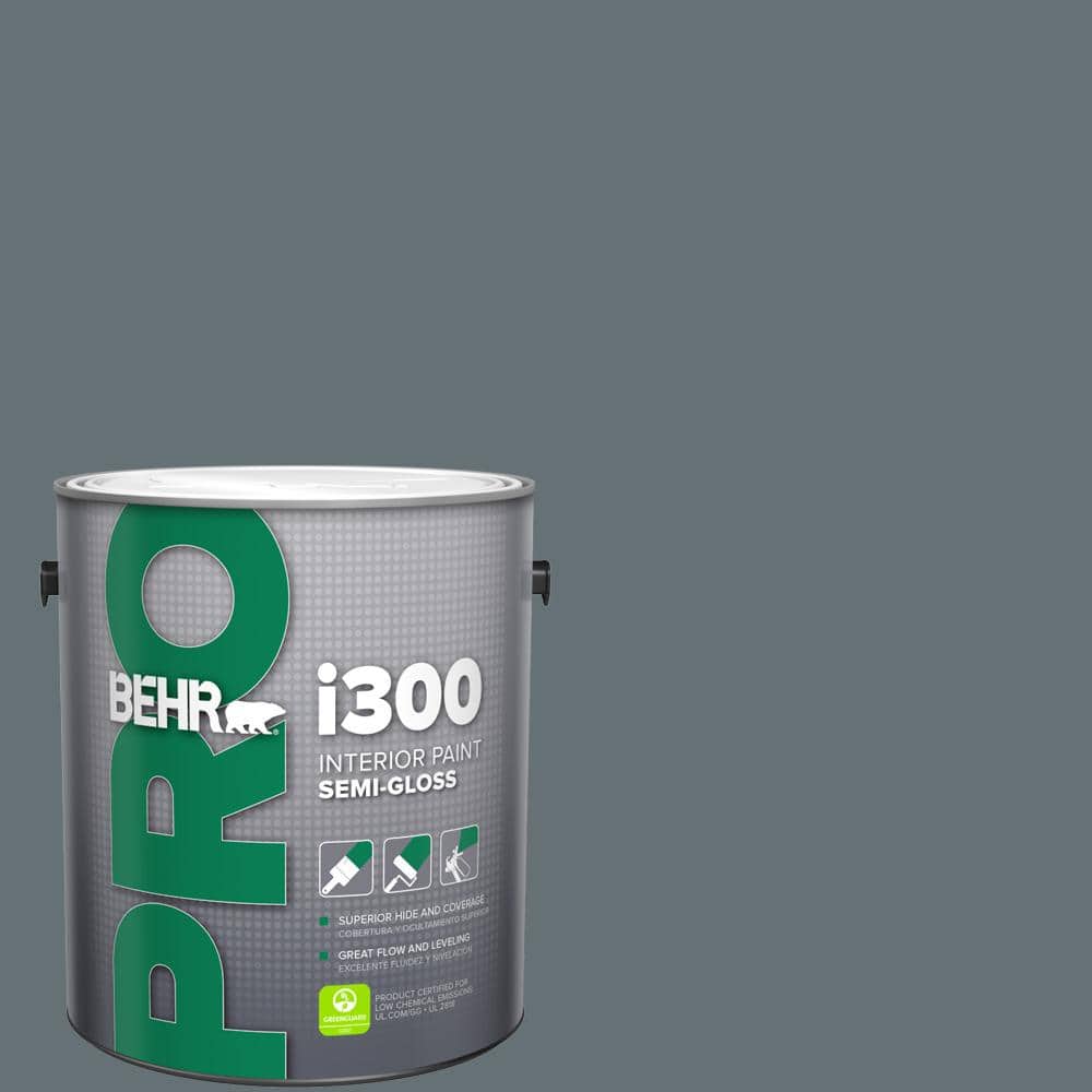 BEHR PRO 1 gal. #740F-5 Myth Semi-Gloss Interior Paint PR37301 - The ...